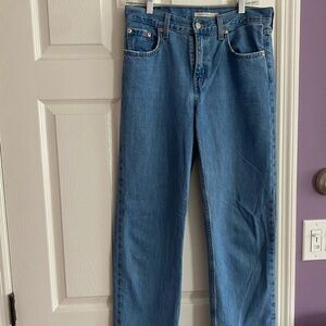 Levi’s low pro straight jeans